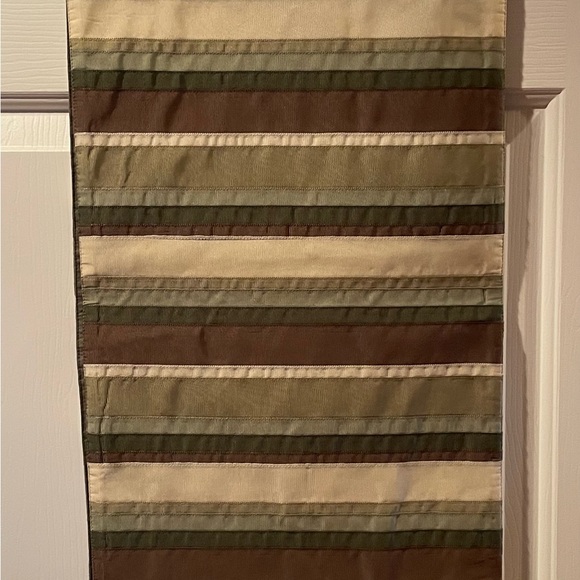 Striped Multi-Color Table Runner - Picture 3 of 3